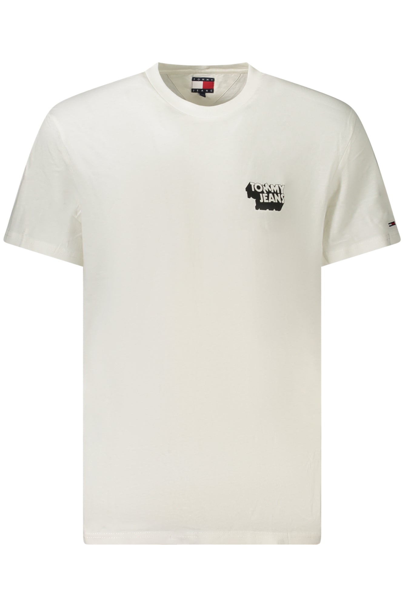 TOMMY HILFIGER MENS SHORT-SLEEVE T-SHIRT WHITE