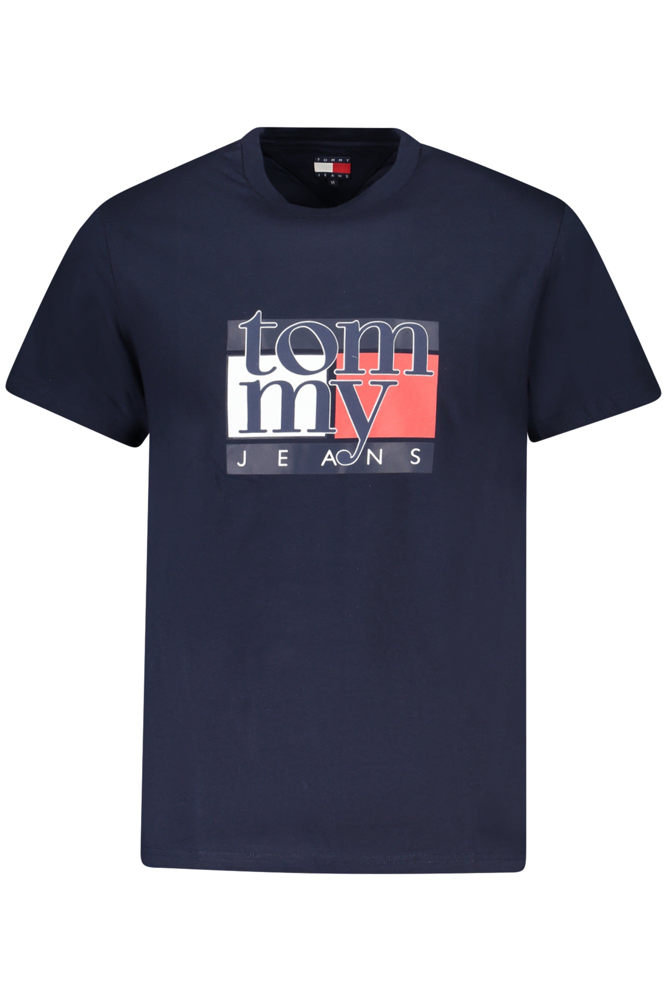 TOMMY HILFIGER MENS SHORT-SLEEVE T-SHIRT BLUE