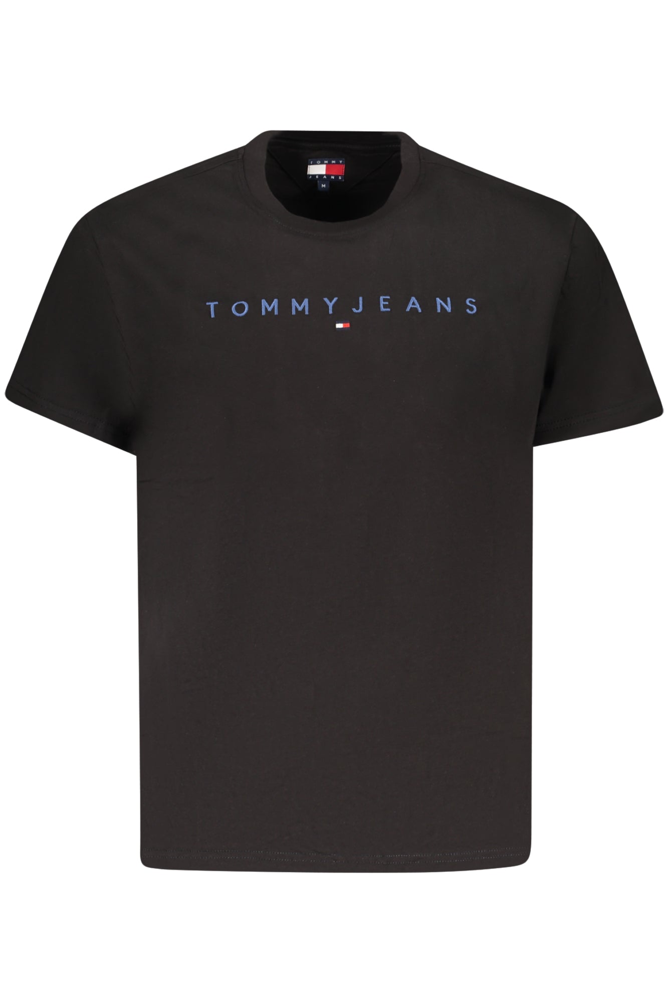 TOMMY HILFIGER MENS SHORT-SLEEVE T-SHIRT BLACK