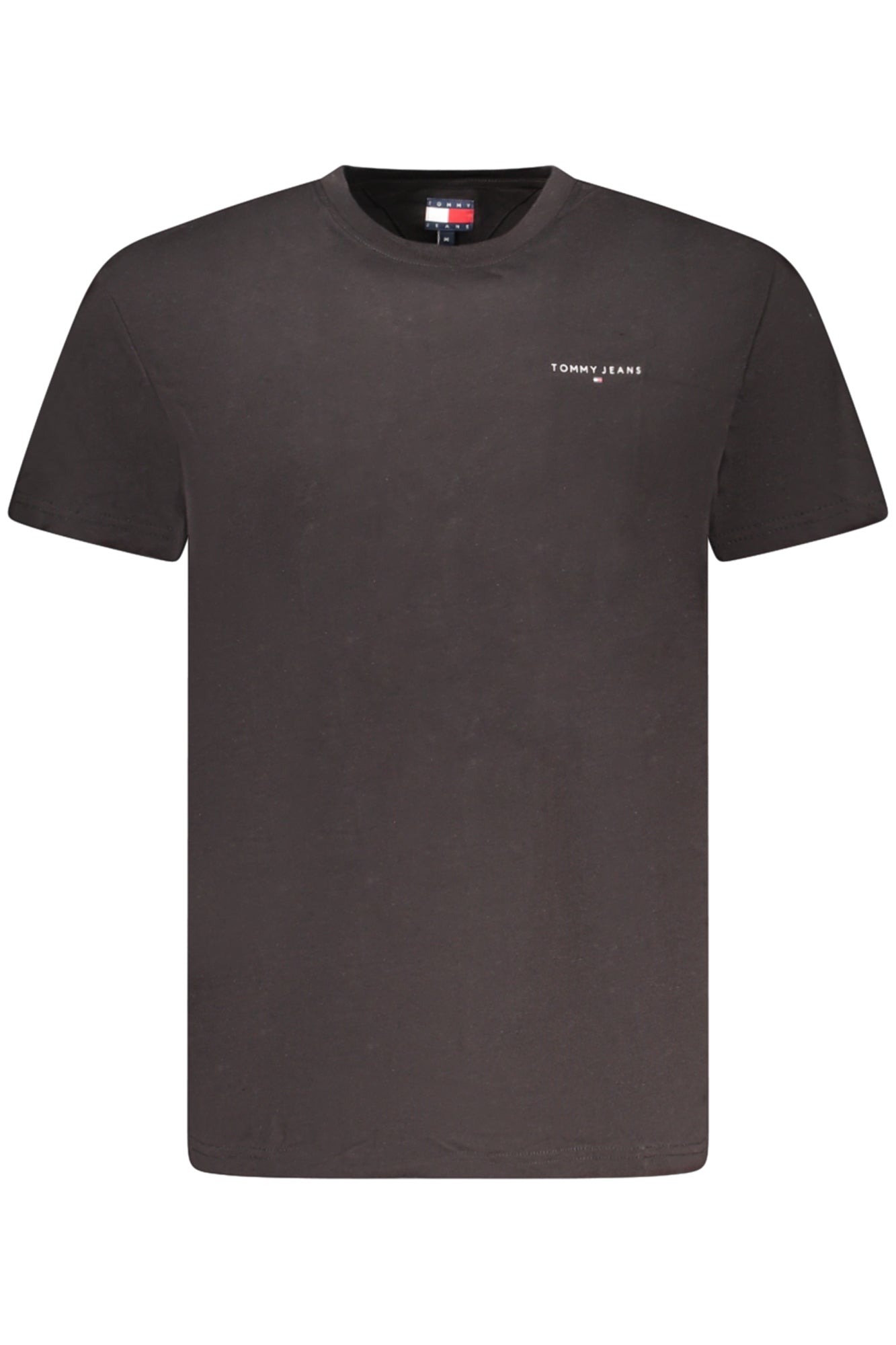 TOMMY HILFIGER MENS SHORT SLEEVE T-SHIRT BLACK