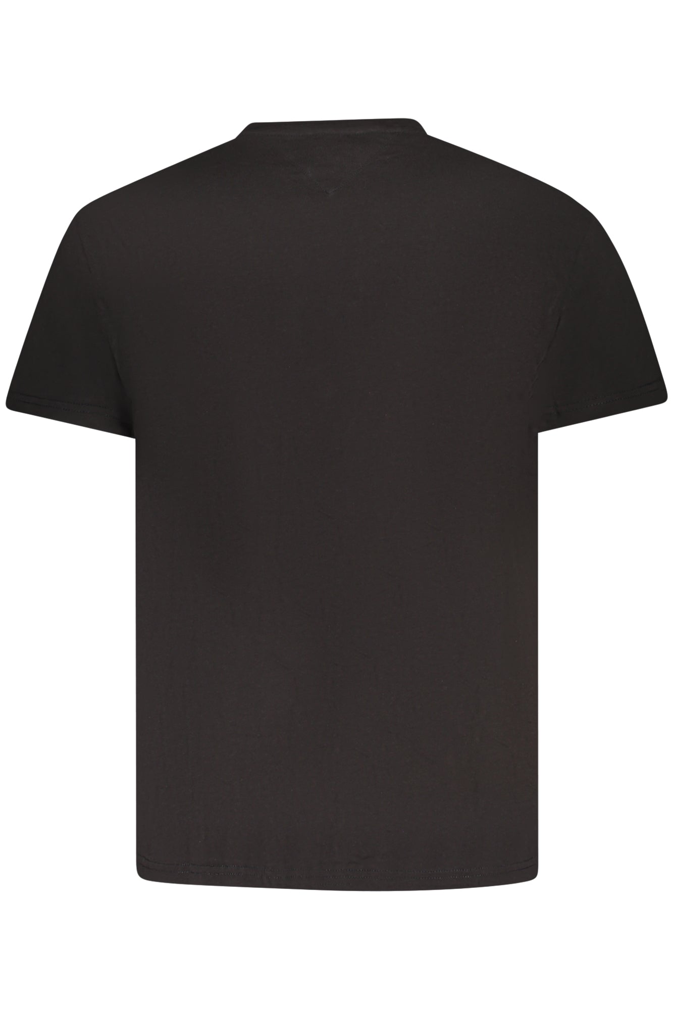 TOMMY HILFIGER MENS SHORT-SLEEVE T-SHIRT BLACK