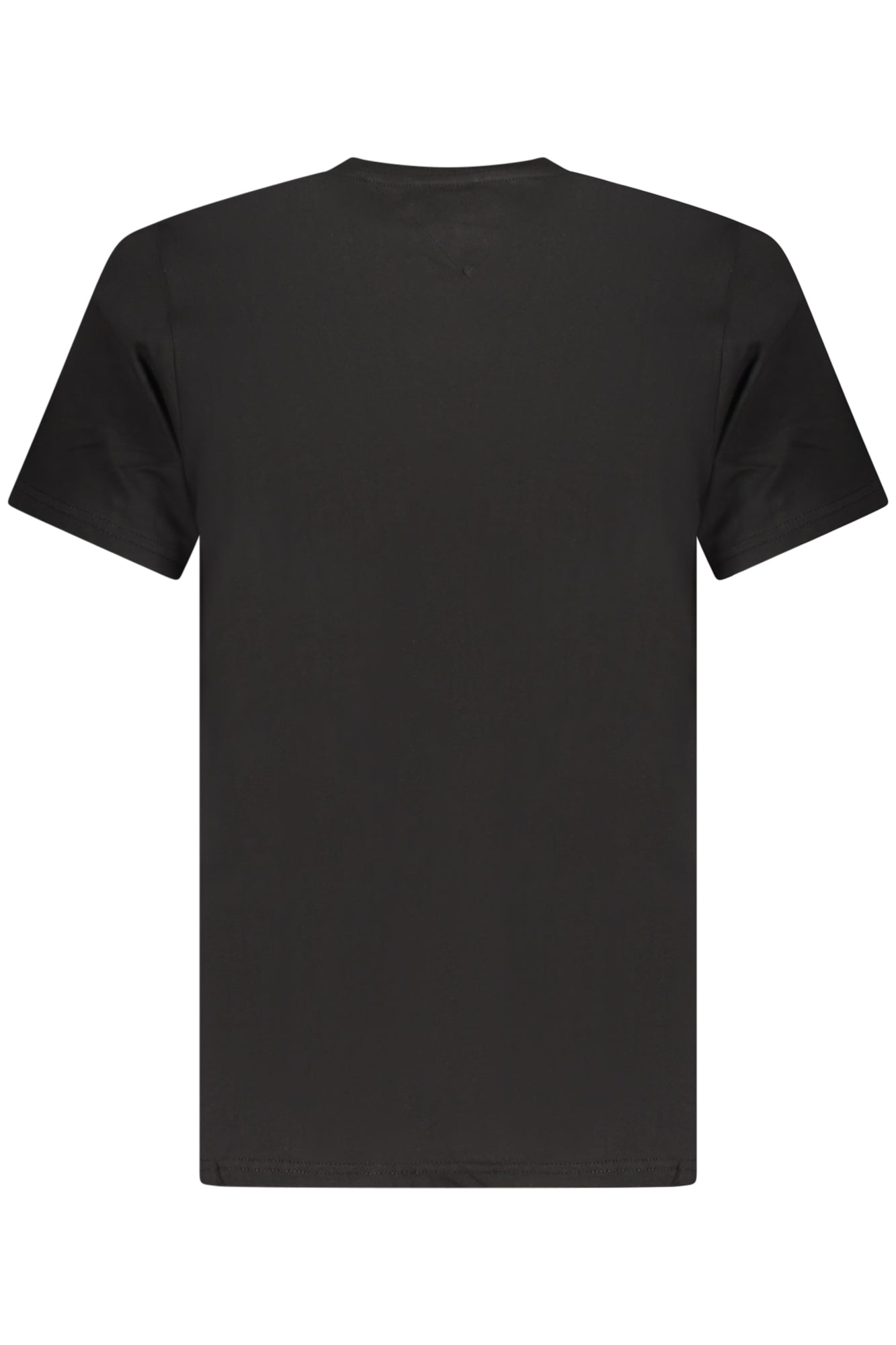 TOMMY HILFIGER MENS SHORT-SLEEVE T-SHIRT BLACK