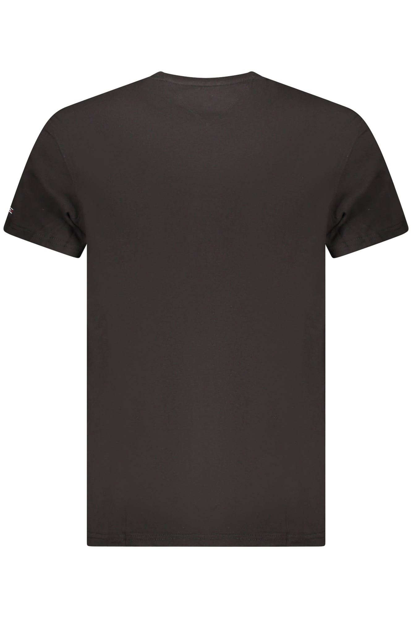 TOMMY HILFIGER MENS SHORT SLEEVE T-SHIRT BLACK