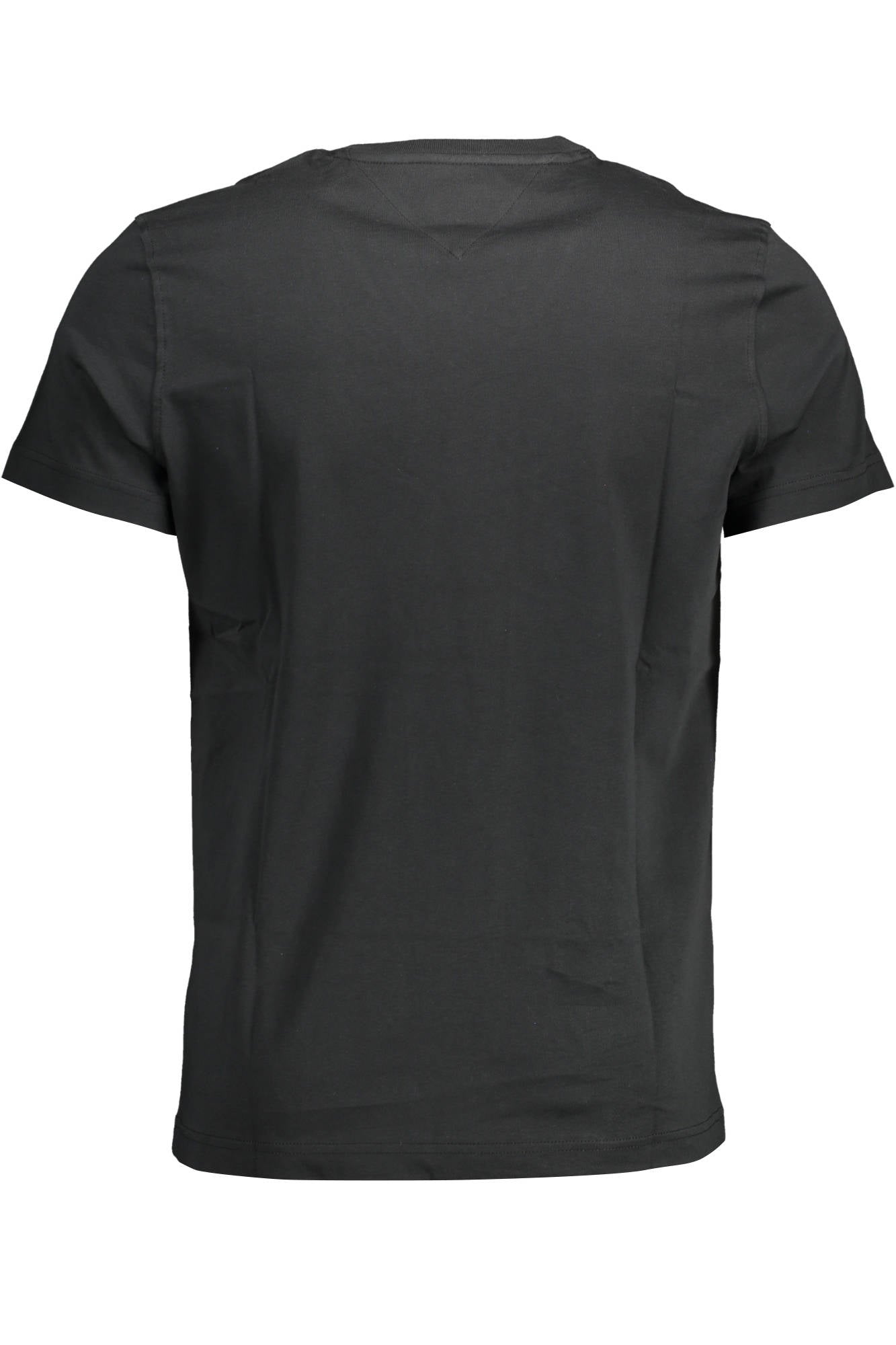 TOMMY HILFIGER MENS SHORT SLEEVE T-SHIRT BLACK