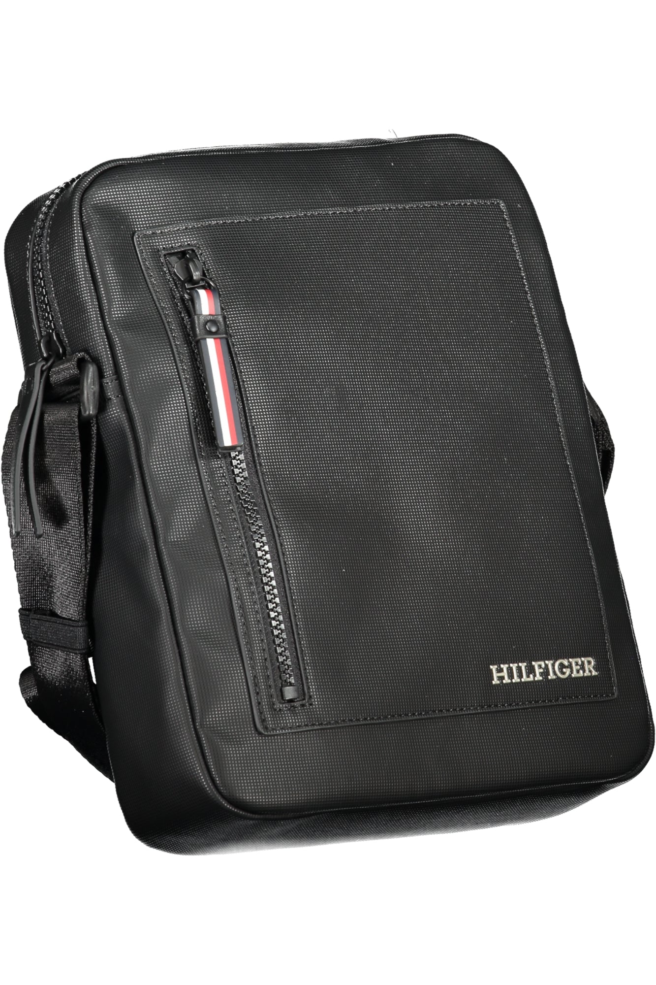 TOMMY HILFIGER MENS BLACK SHOULDER BAG