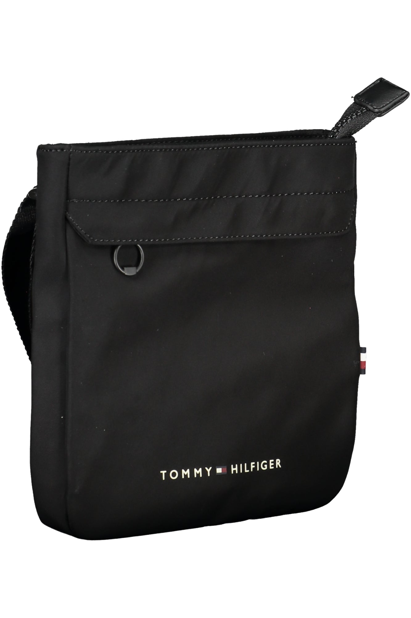 TOMMY HILFIGER MENS BLACK SHOULDER BAG