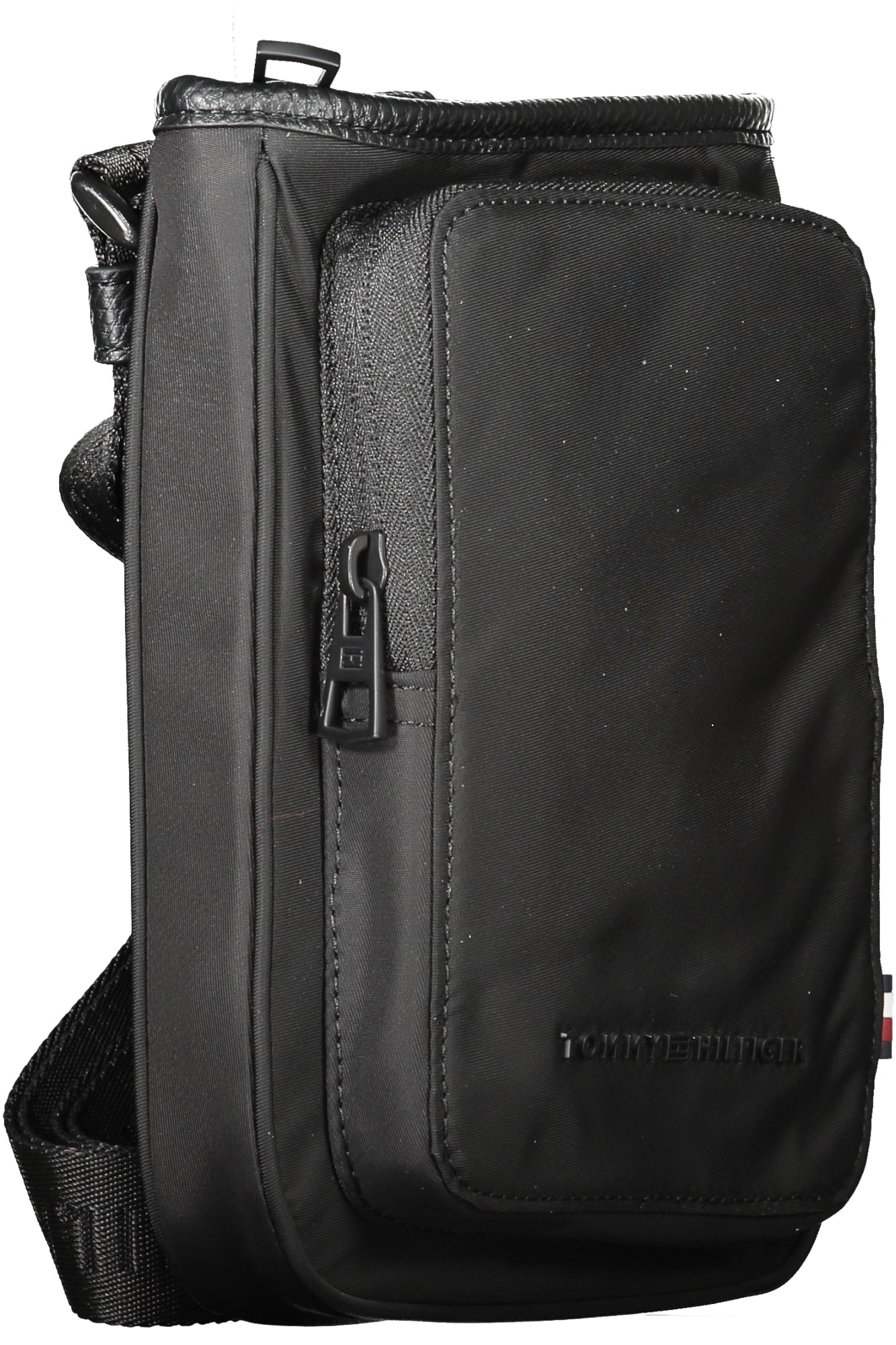 TOMMY HILFIGER MENS SHOULDER BAG BLACK