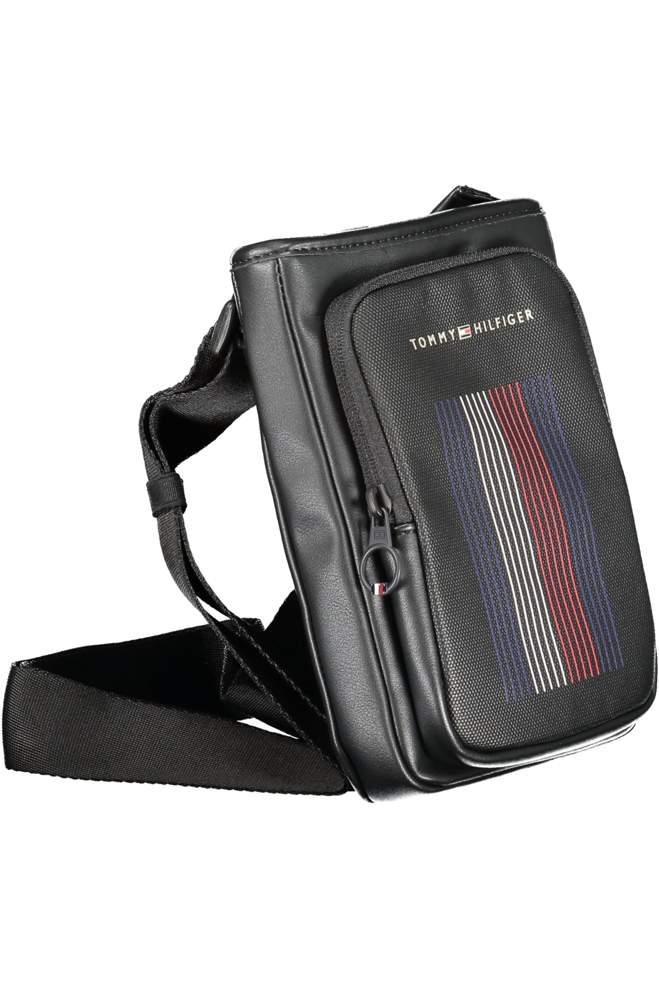 TOMMY HILFIGER MENS SHOULDER BAG BLACK