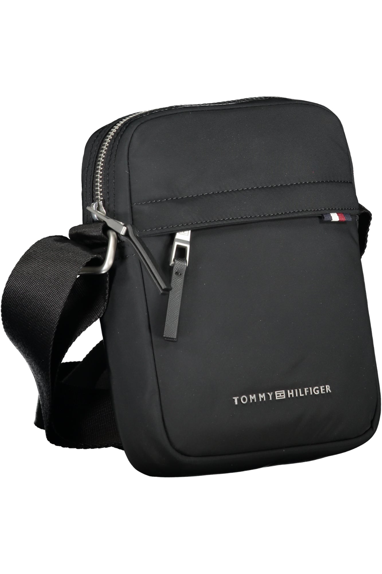TOMMY HILFIGER MENS BLACK SHOULDER BAG