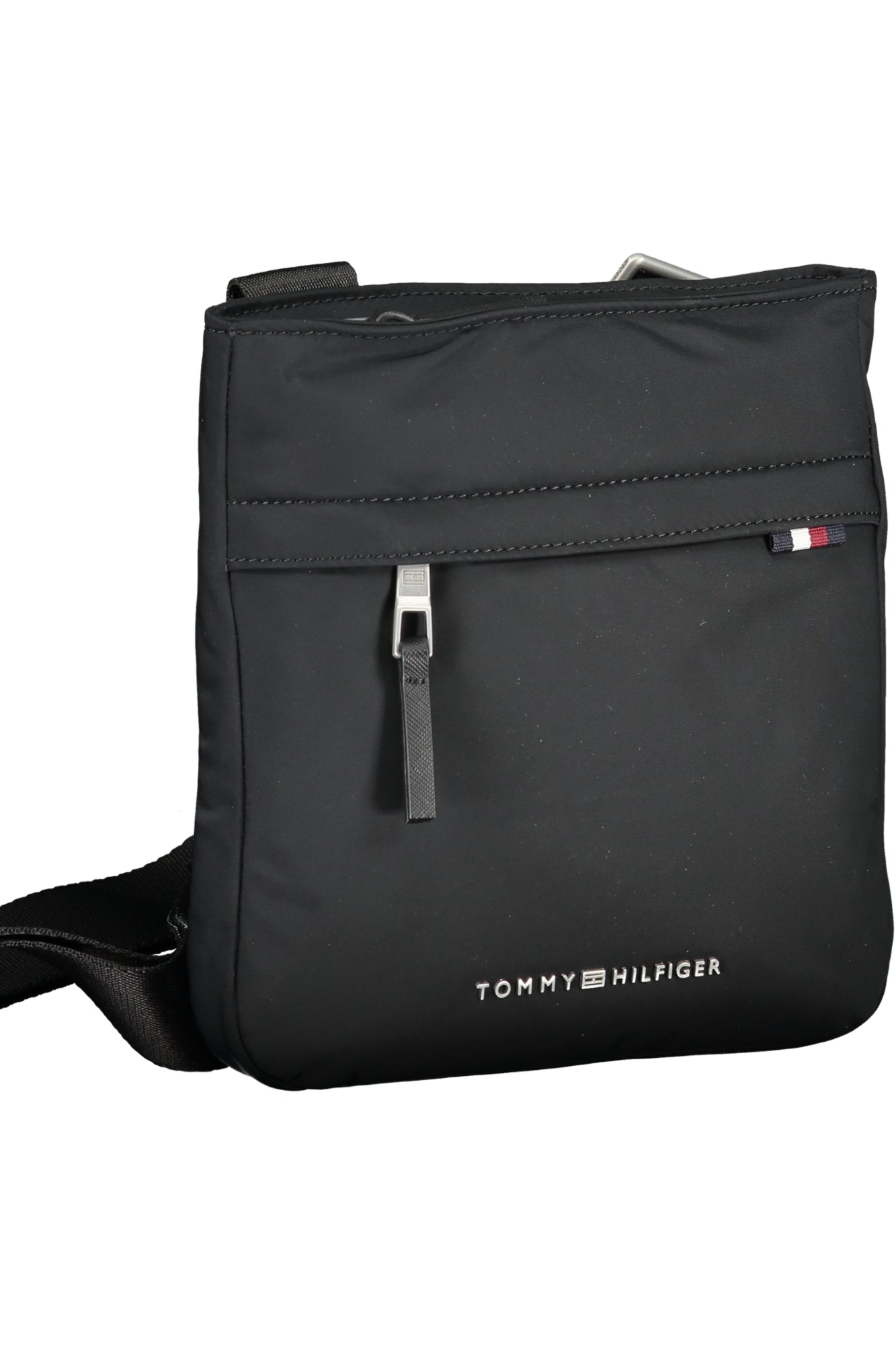 TOMMY HILFIGER MENS BLACK SHOULDER BAG