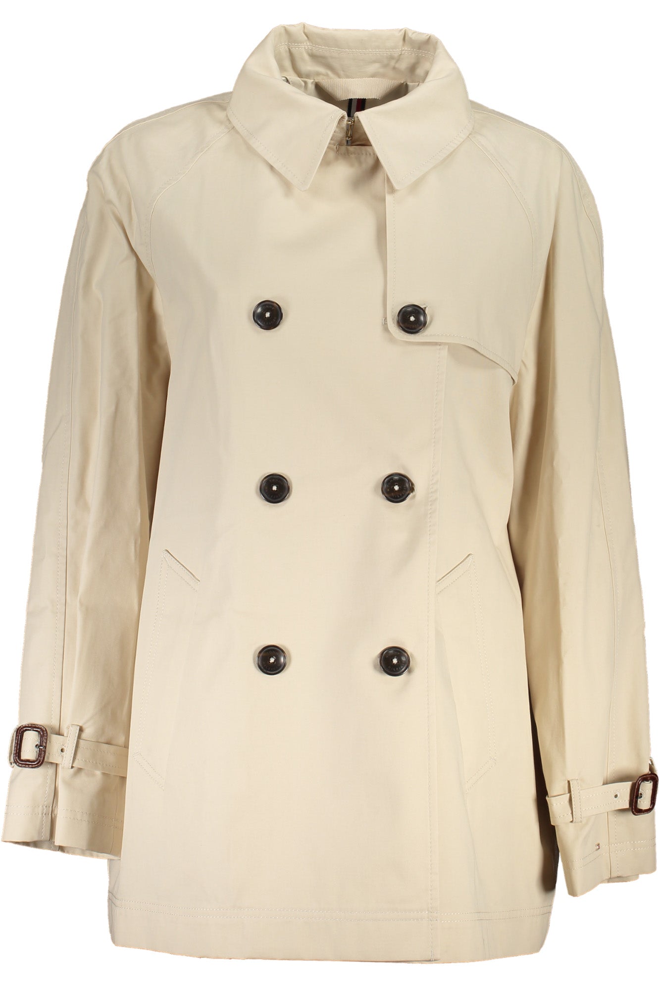 TOMMY HILFIGER WOMENS TRENCH COAT BEIGE
