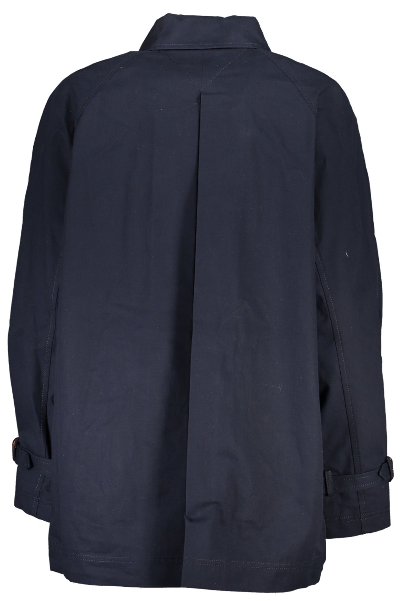 TOMMY HILFIGER WOMENS BLUE TRENCH COAT