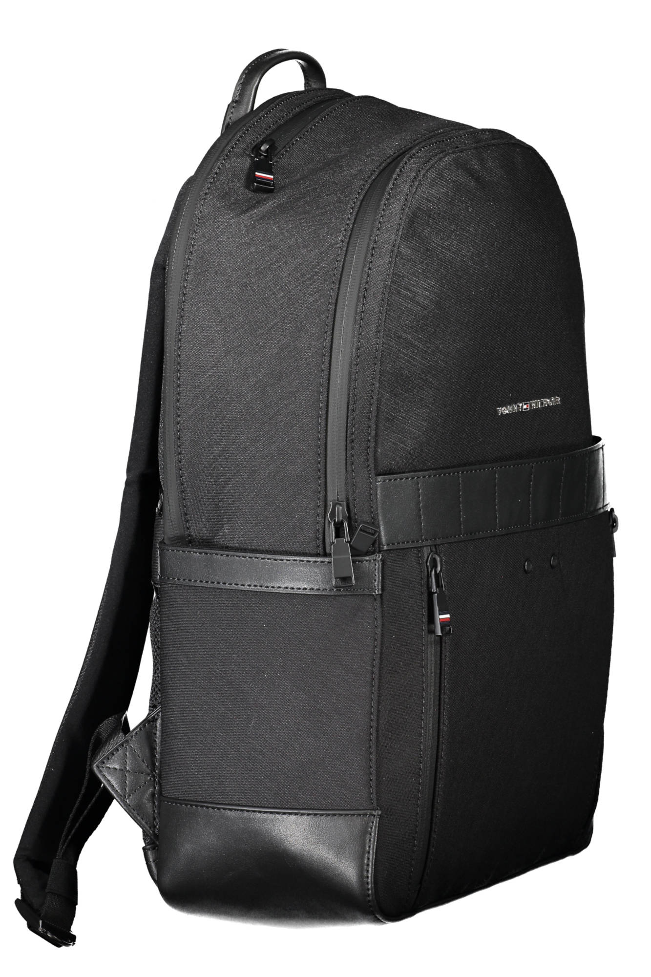 TOMMY HILFIGER MAN BLACK BACKPACK