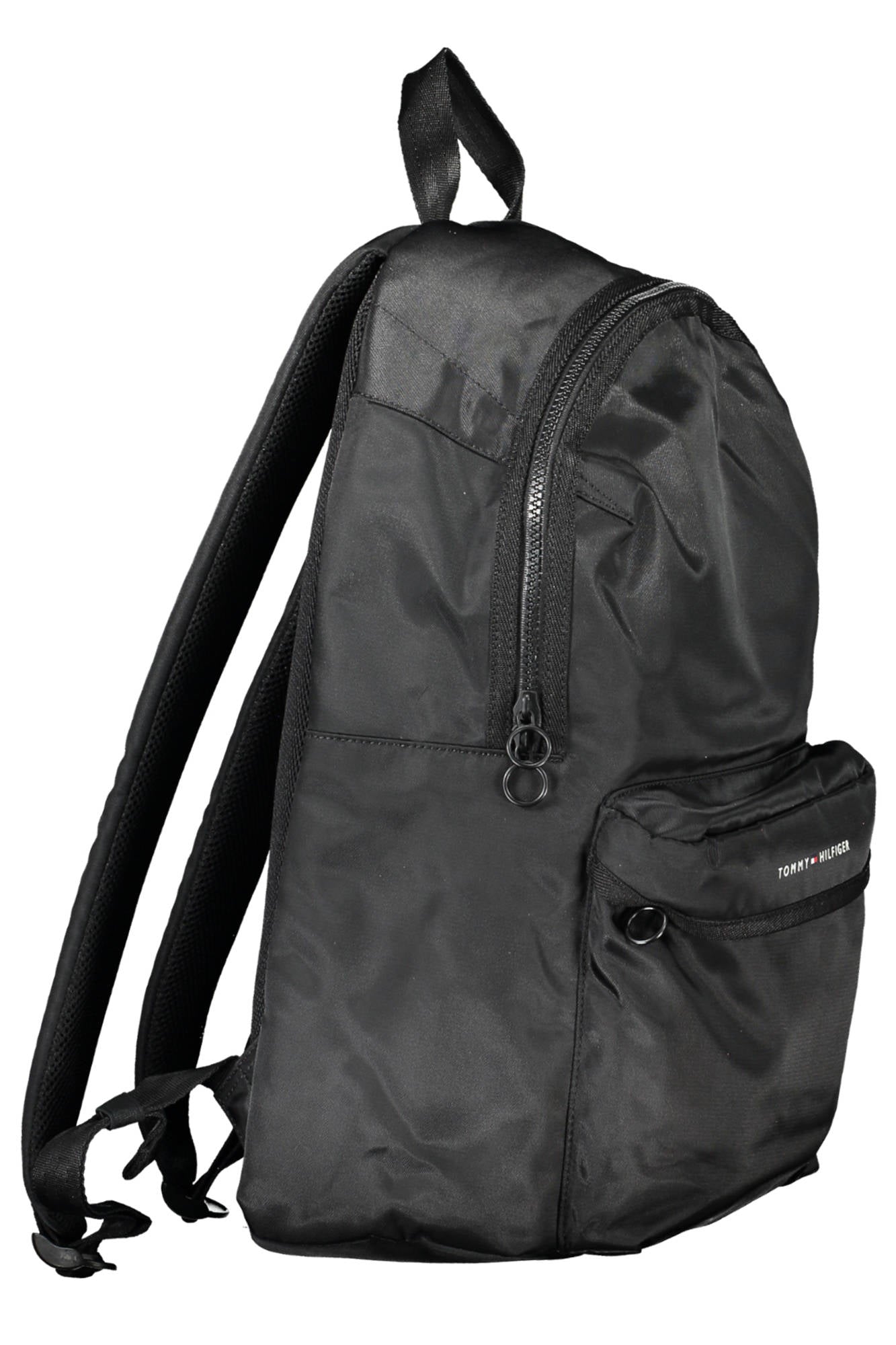 TOMMY HILFIGER MAN BLACK BACKPACK