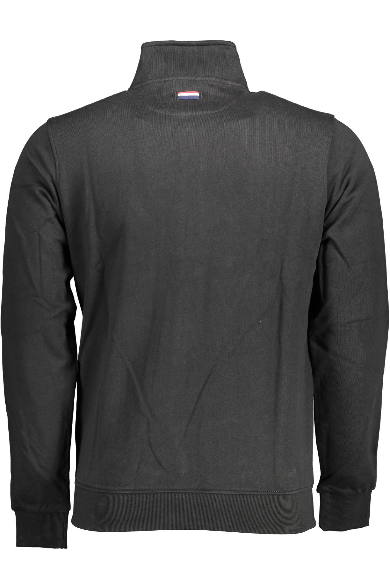 US POLO SWEATSHIRT WITH ZIP BLACK MAN