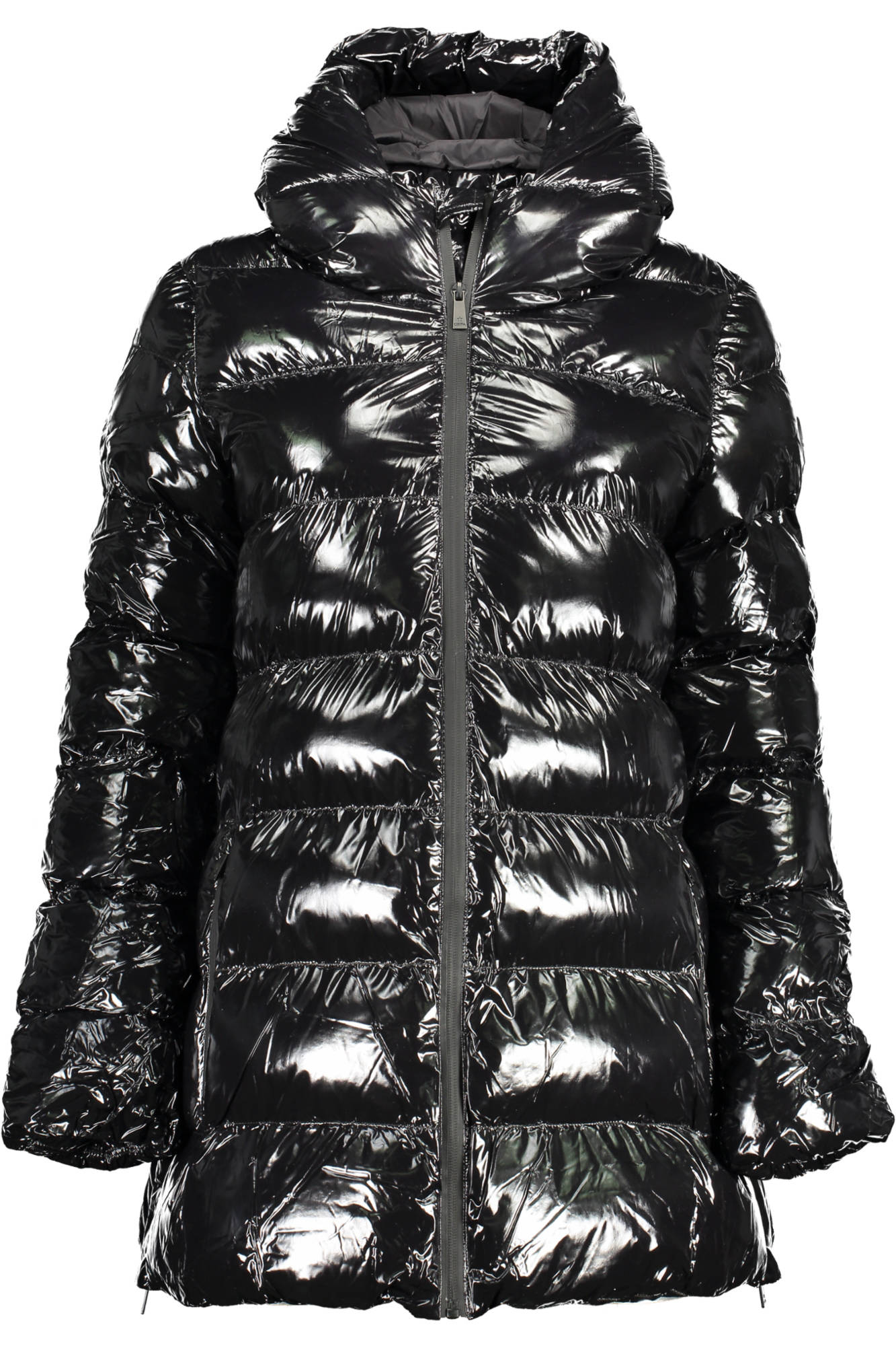 US BLACK WOMENS POLO JACKET