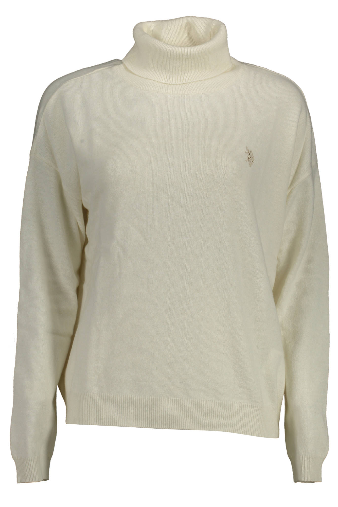 US WOMENS WHITE POLO SHIRT