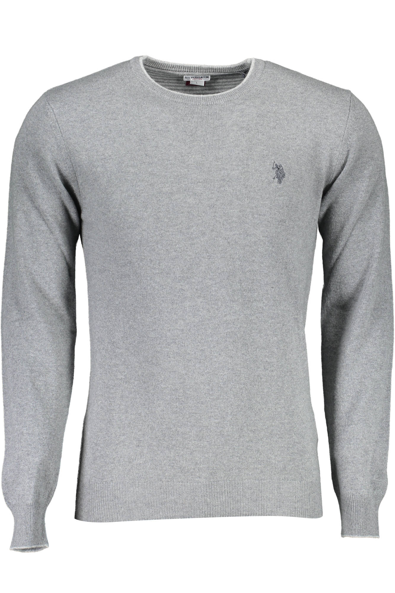 US GRAY MENS POLO SWEATER