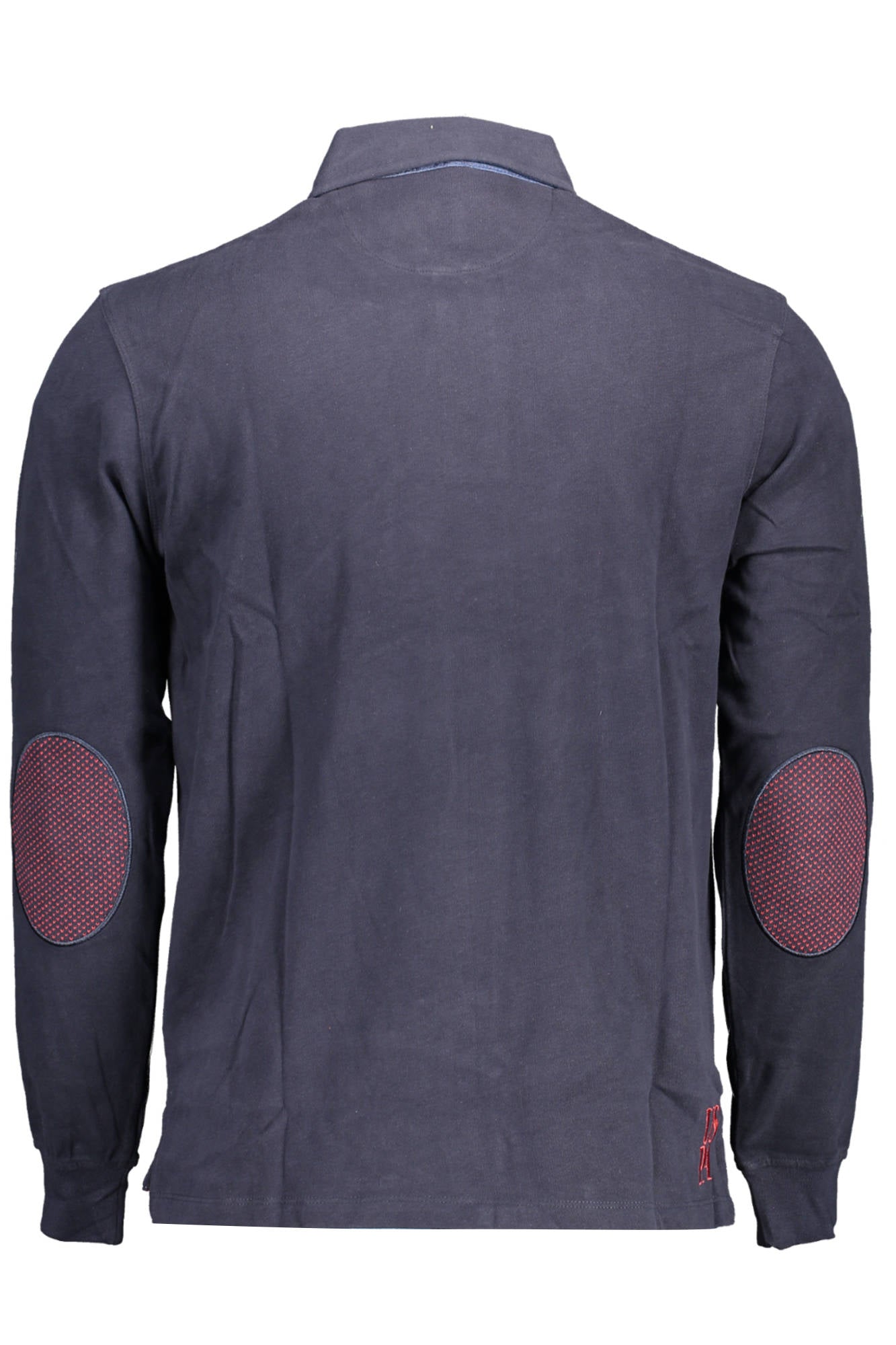 US POLO BLUE MENS LONG SLEEVED POLO SHIRT