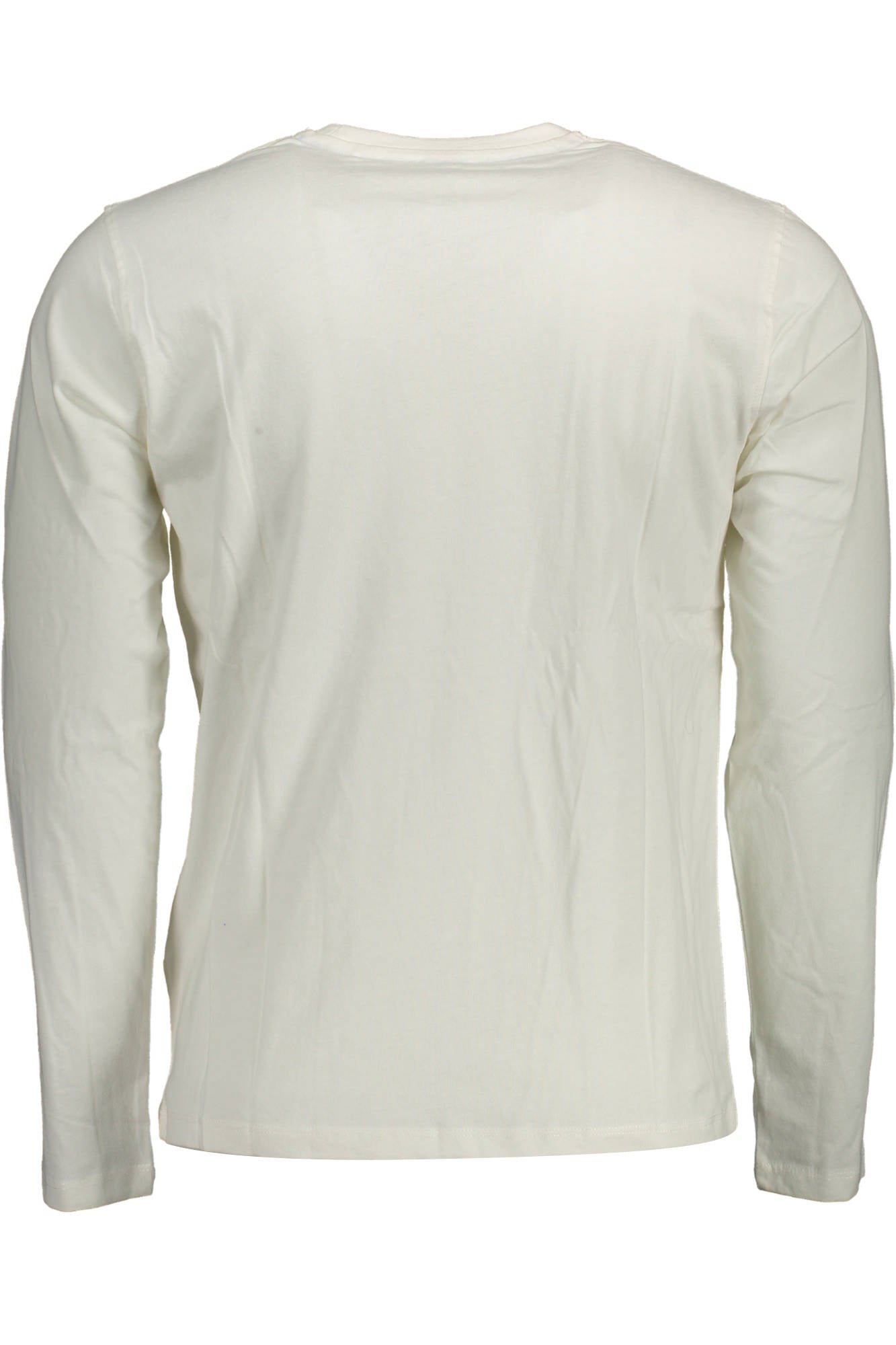 US POLO T-SHIRT LONG SLEEVE MAN WHITE