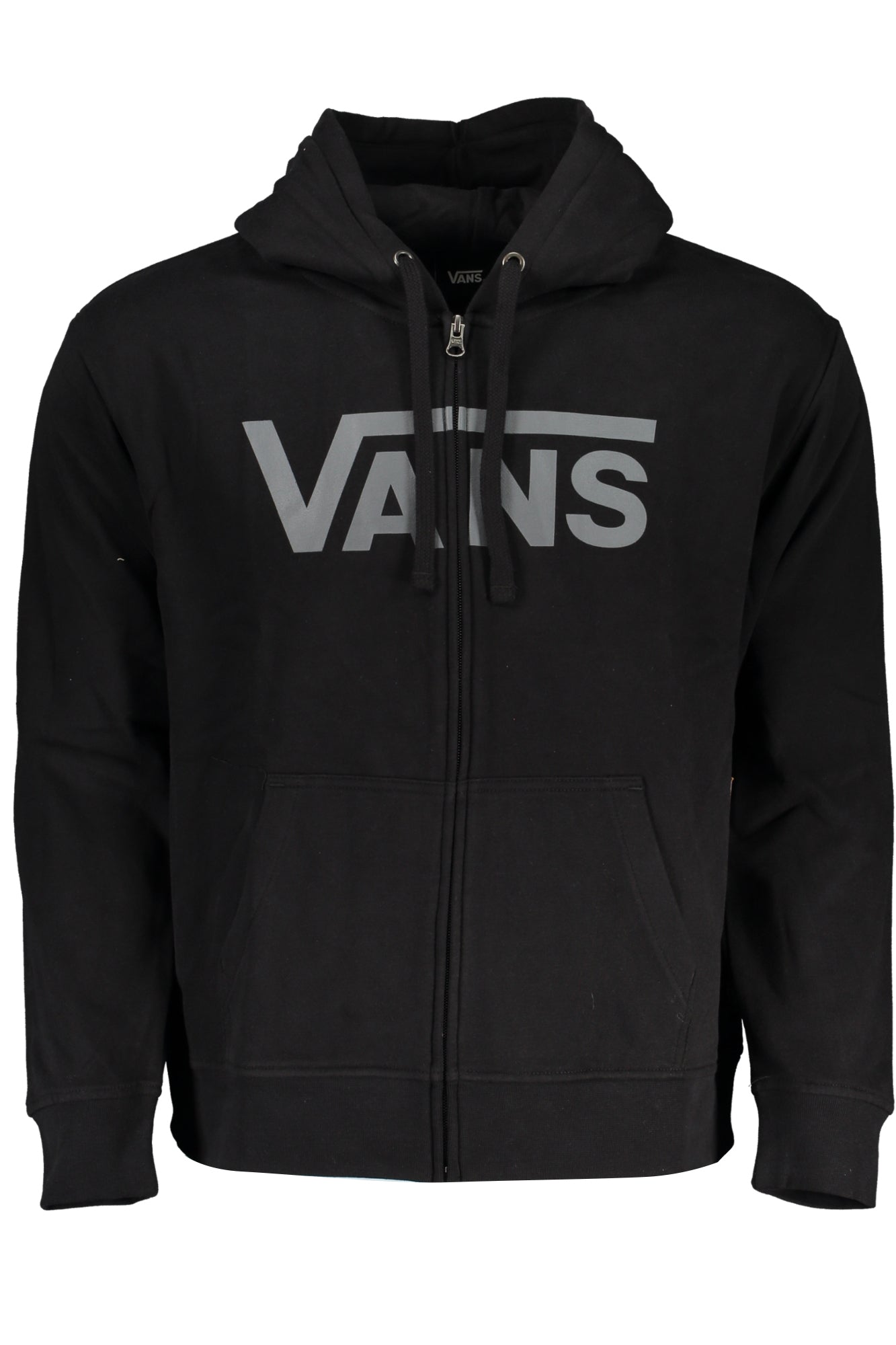 VANS MENS BLACK ZIP SWEATSHIRT