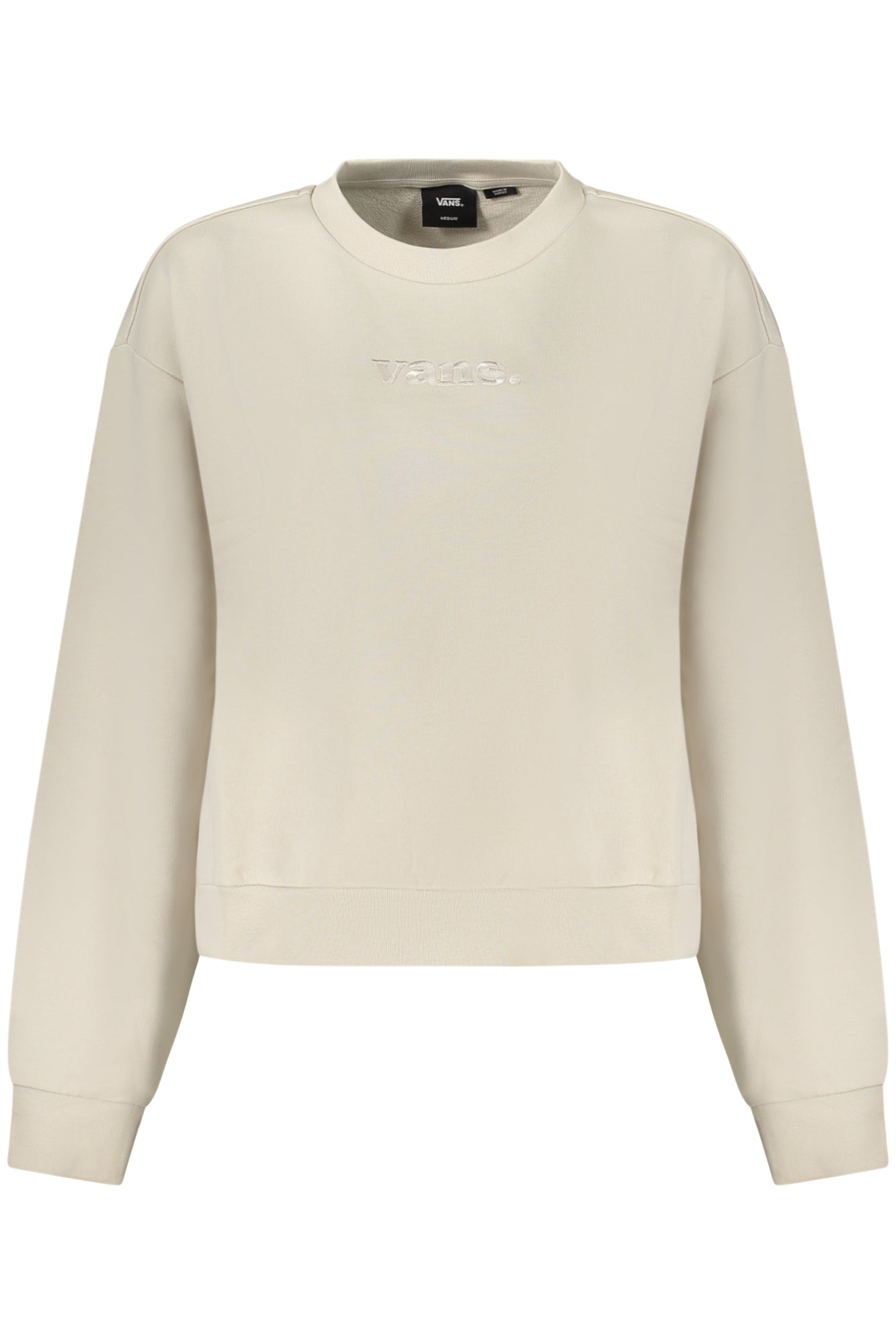 VANS WOMENS ZIP-UP SWEATSHIRT IN BEIGE