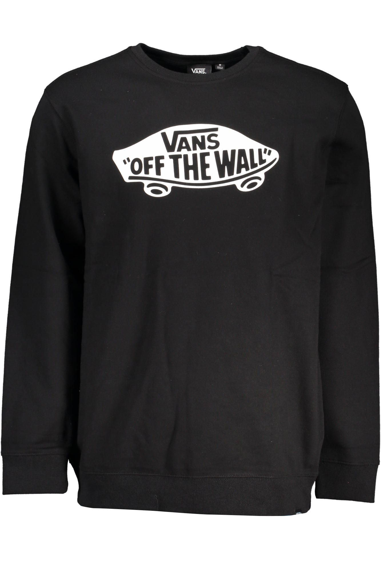 VANS BLACK MENS ZIPLESS SWEATSHIRT