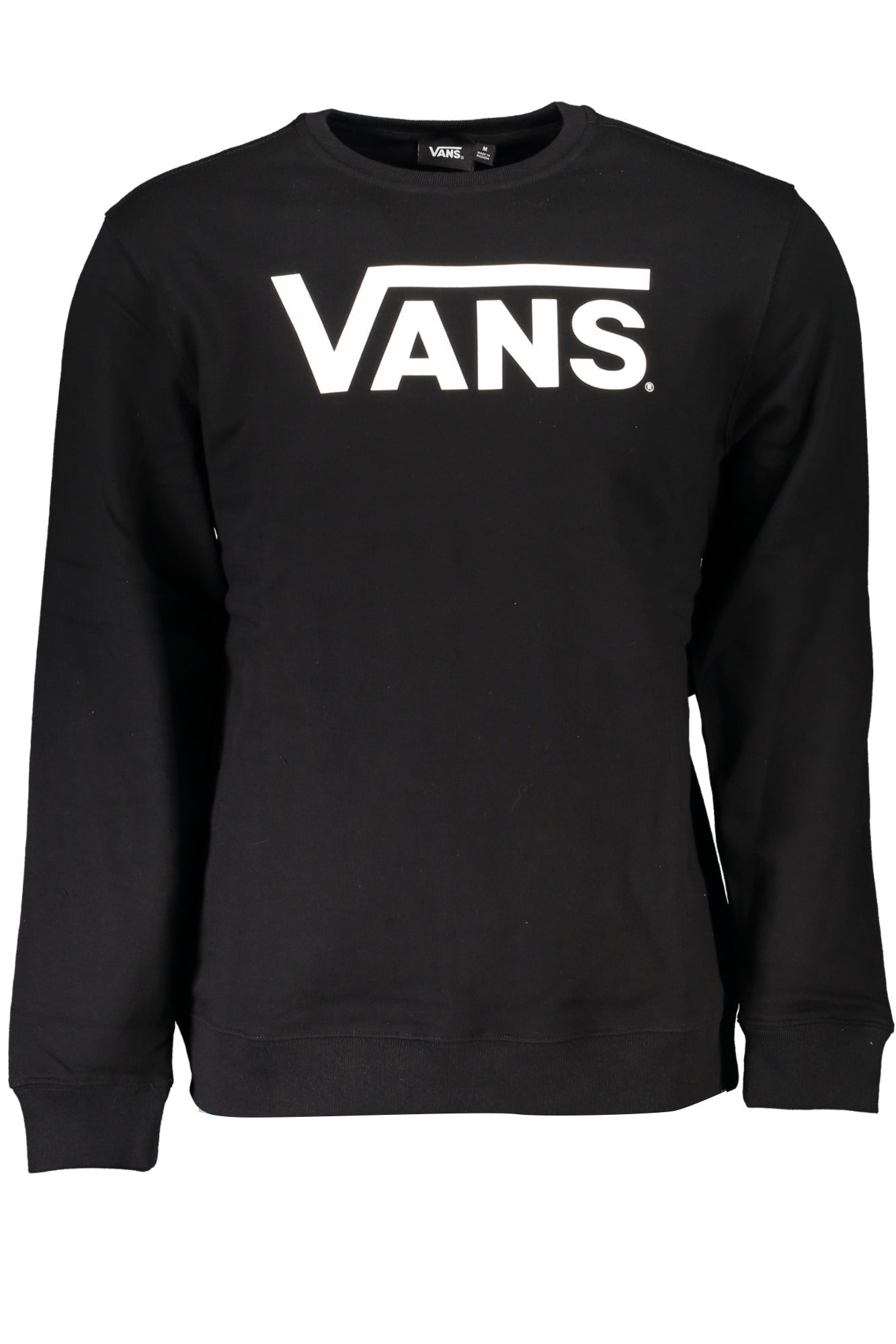 VANS BLACK MENS ZIPLESS SWEATSHIRT