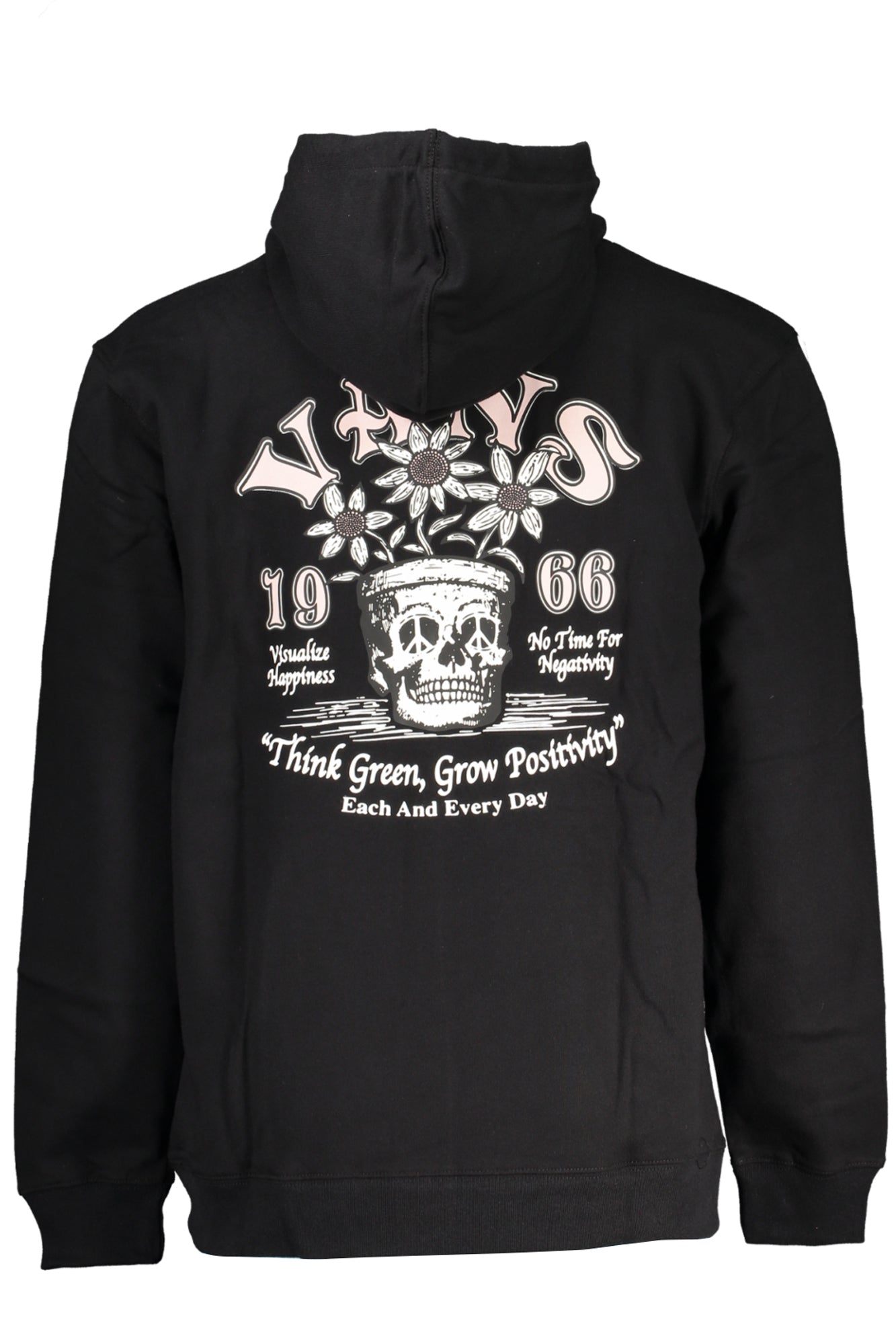 VANS BLACK MENS ZIPLESS SWEATSHIRT