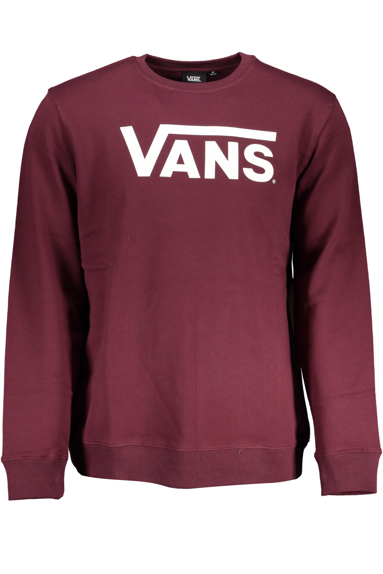 VANS RED MENS ZIPLESS SWEATSHIRT