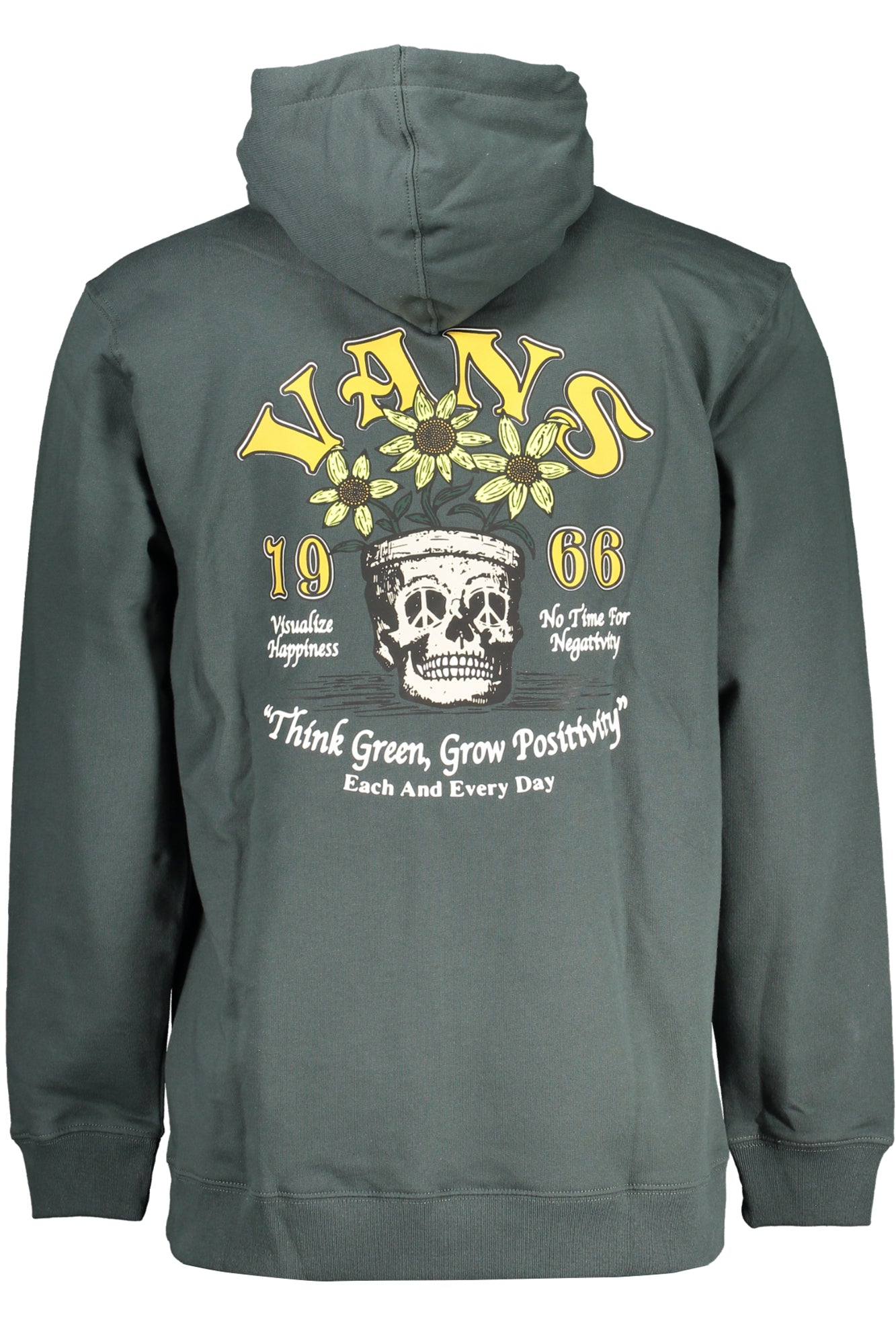 VANS GREEN MENS ZIPLESS SWEATSHIRT